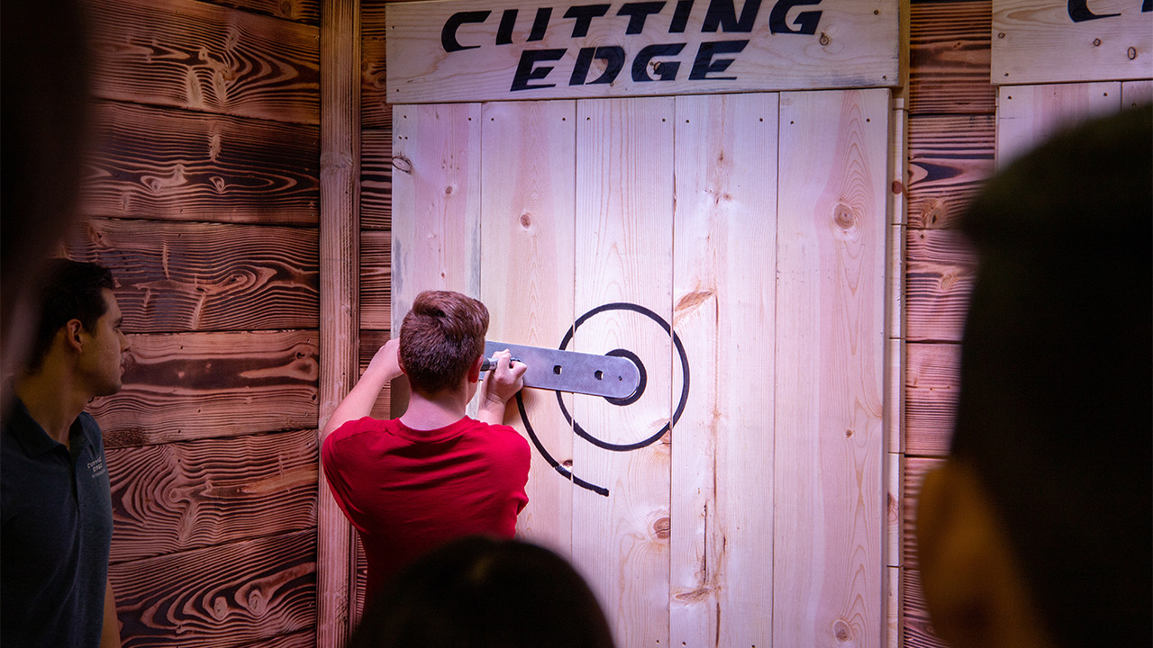 LazerTag Extreme Axe Throwing